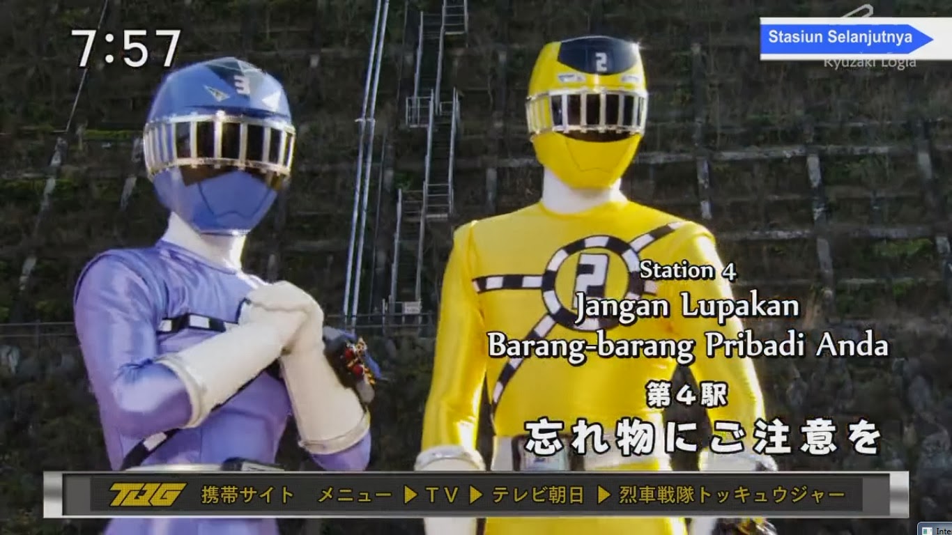 Ressha Sentai ToQger Episode 4 sub indonesia